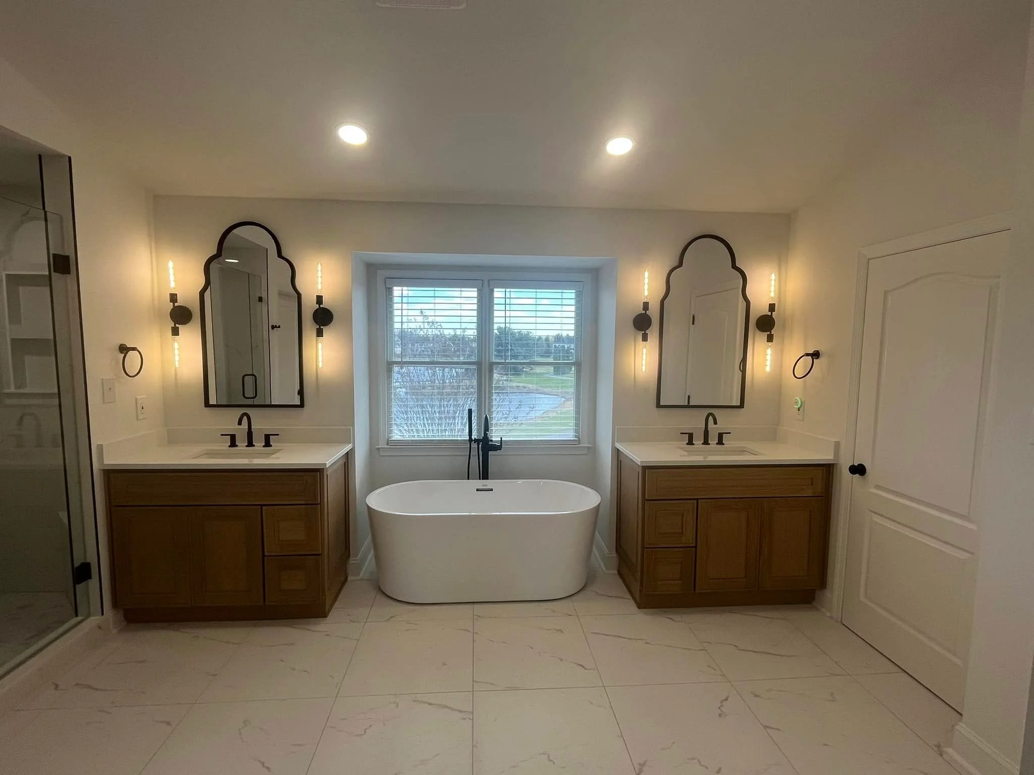 Showcase Remodels performing bathroom remodeling in Deptford, NJ with professional craftsmanship.
