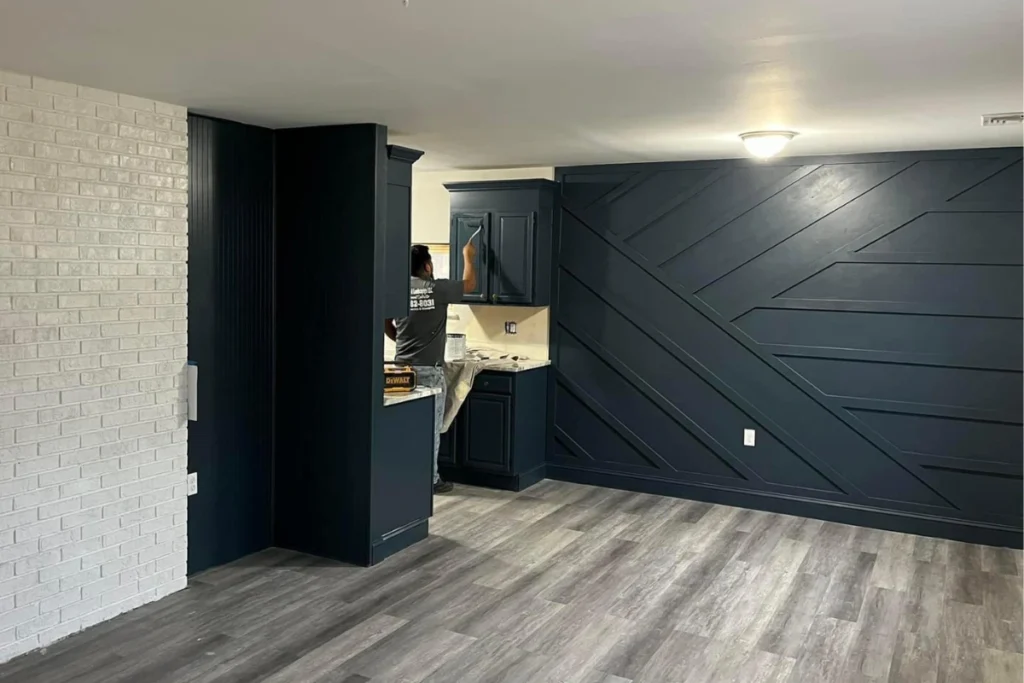 Room additions work in Washington Township, NJ showing expanded living space under construction.