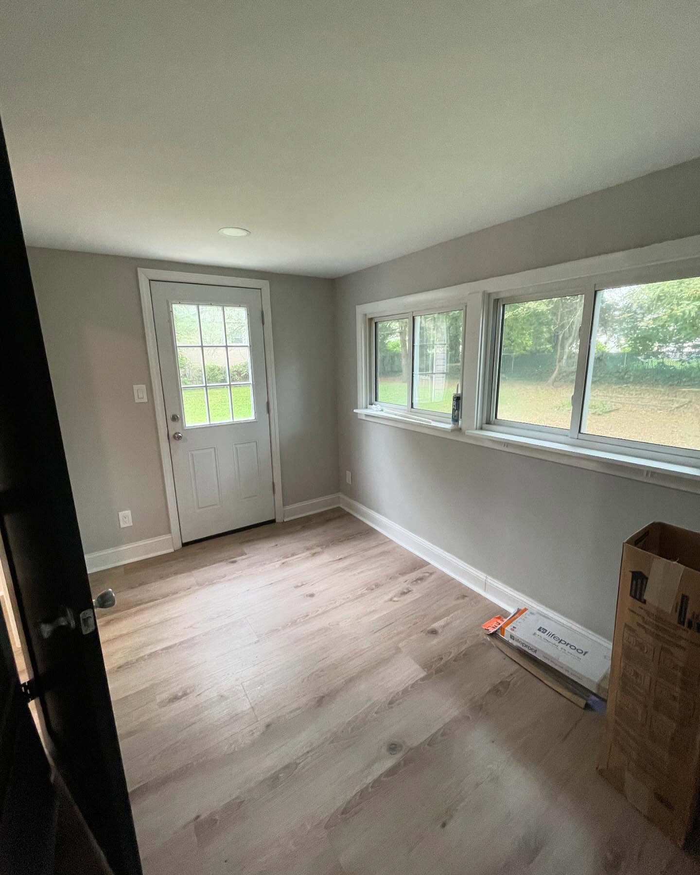 "Custom window installation in a Philadelphia home, highlighting precise fit and elegant design"