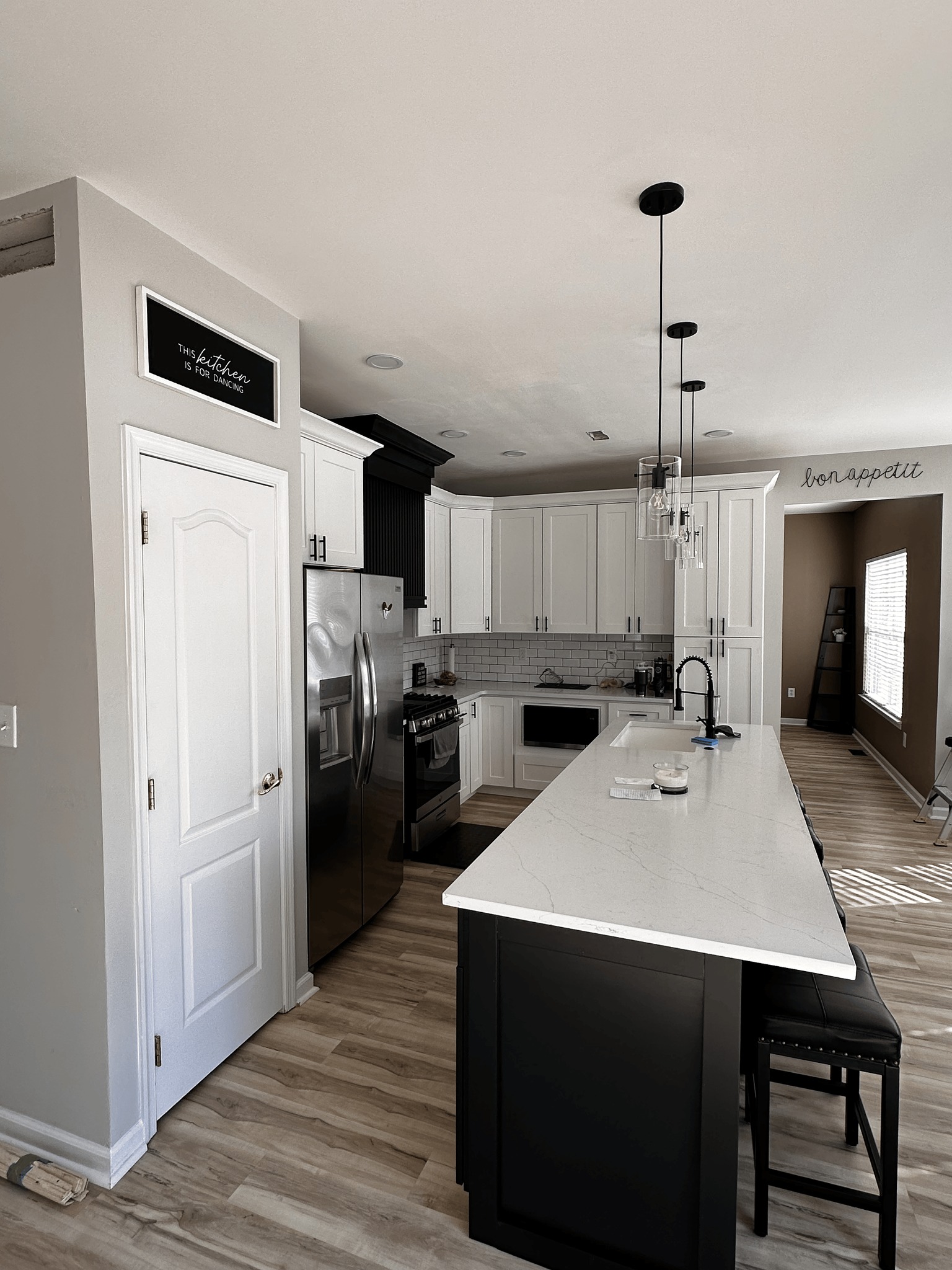 "Kitchen cabinet refinishing in Philadelphia, restoring cabinets with a fresh, modern finish"