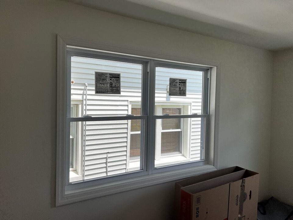 "Sliding window installation in Philadelphia, ensuring smooth operation and modern energy-efficient design"